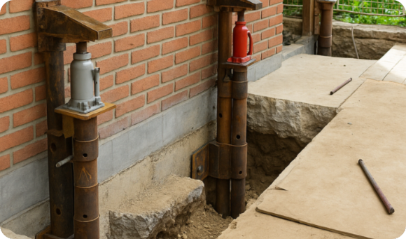 Reblocking and Underpinning